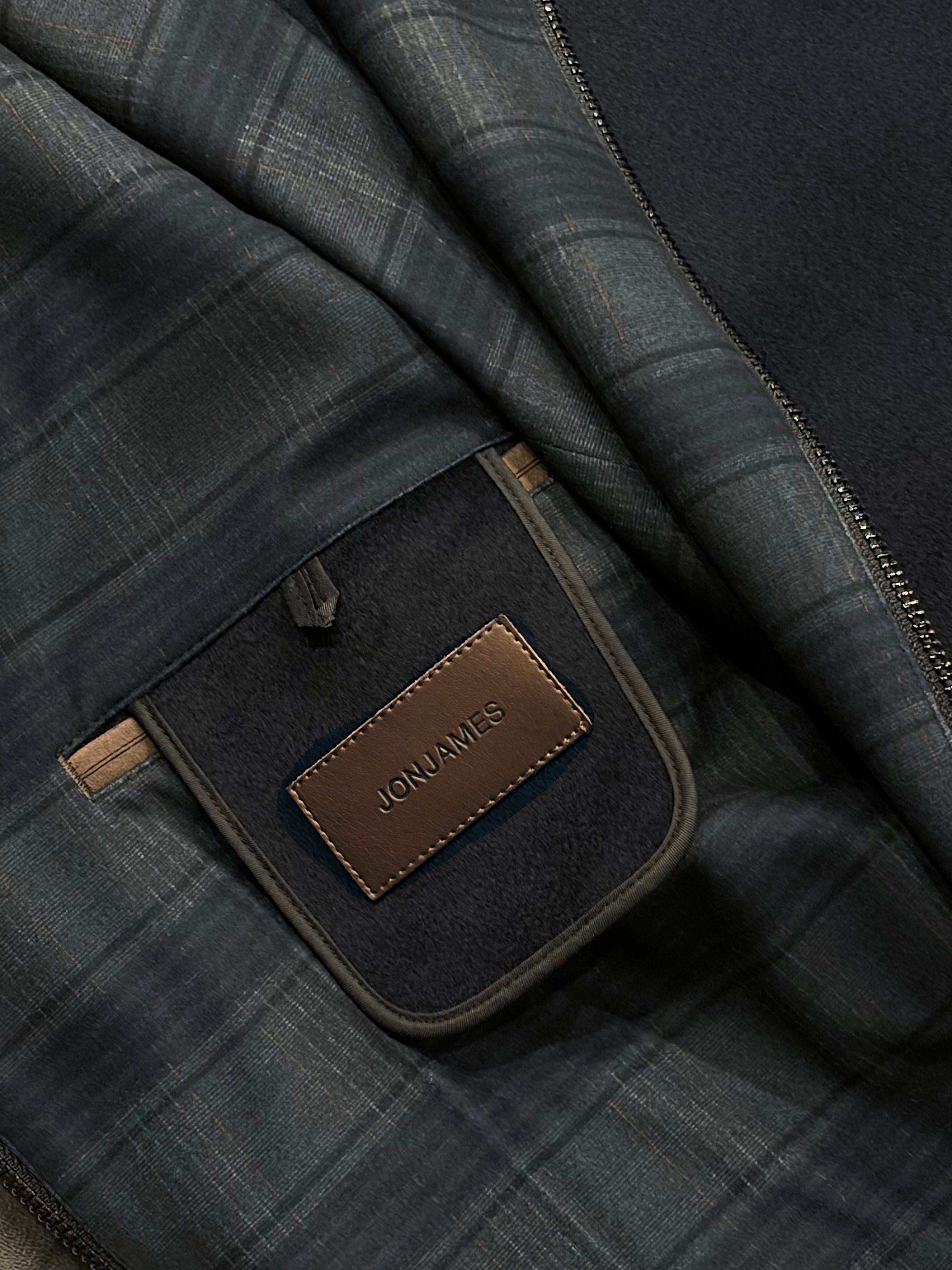 Wool & Cashmere Zip Jacket