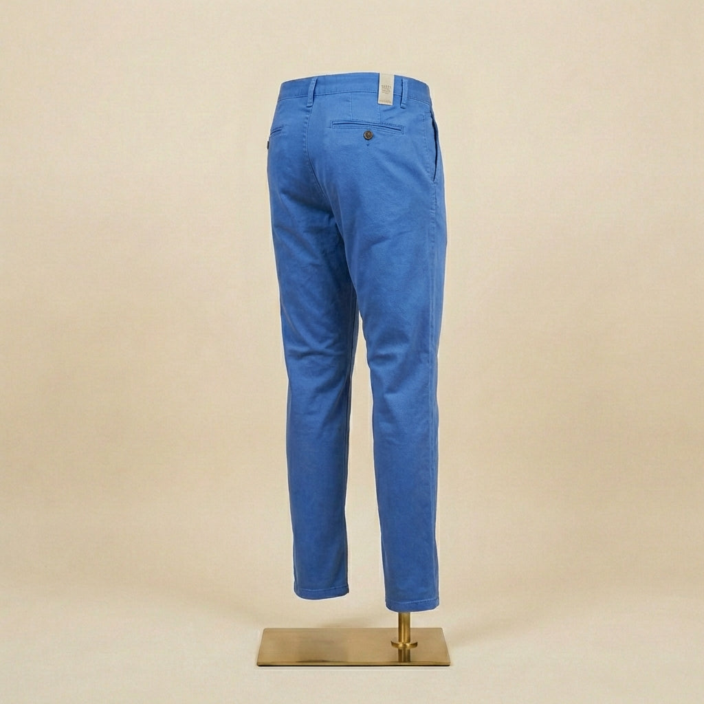 Birdseye Royal Blue Chinos
