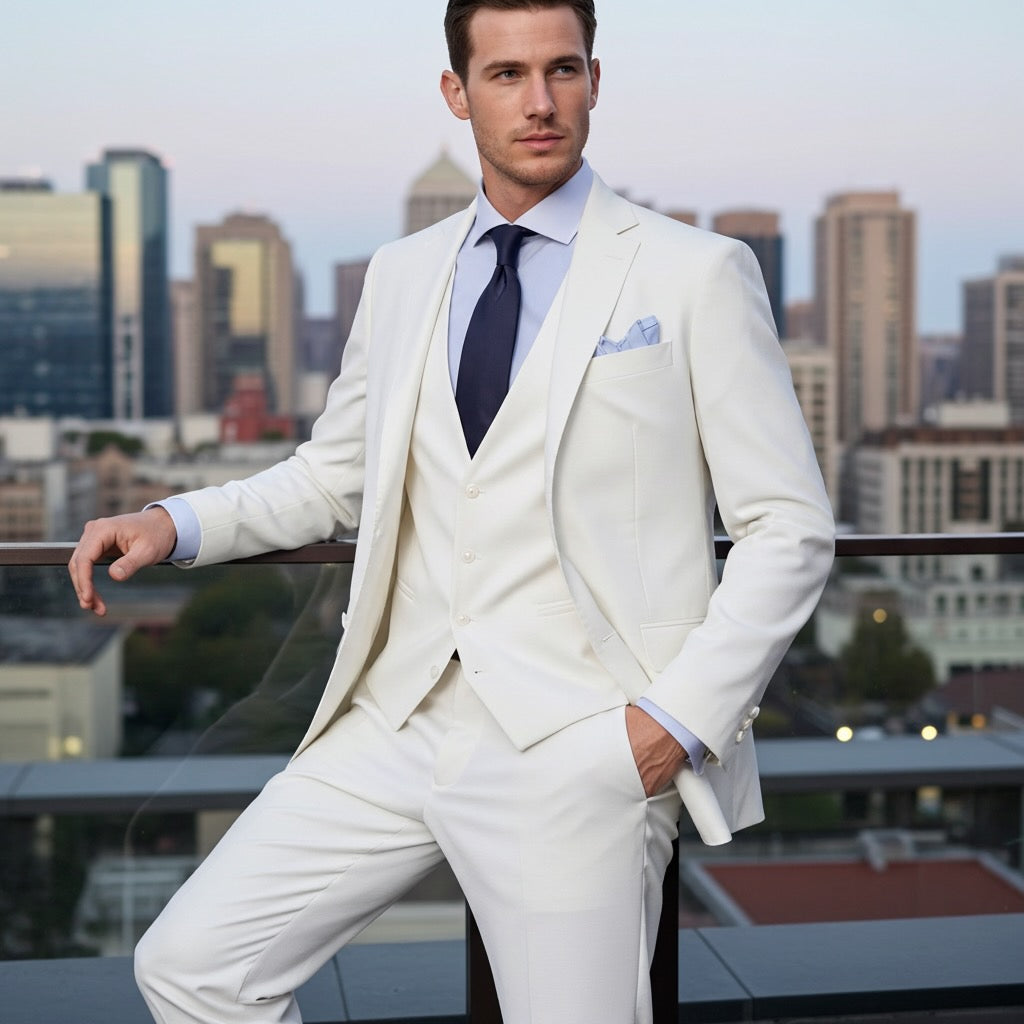 Off-White Three-Piece Suit
