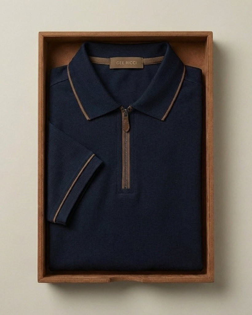 Midnight Riviera Performance Polo