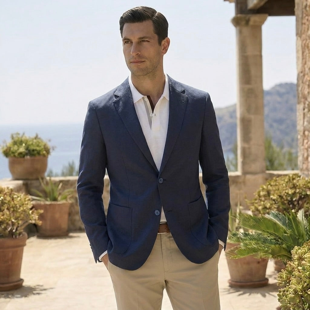 Navy Sartoria Blazer