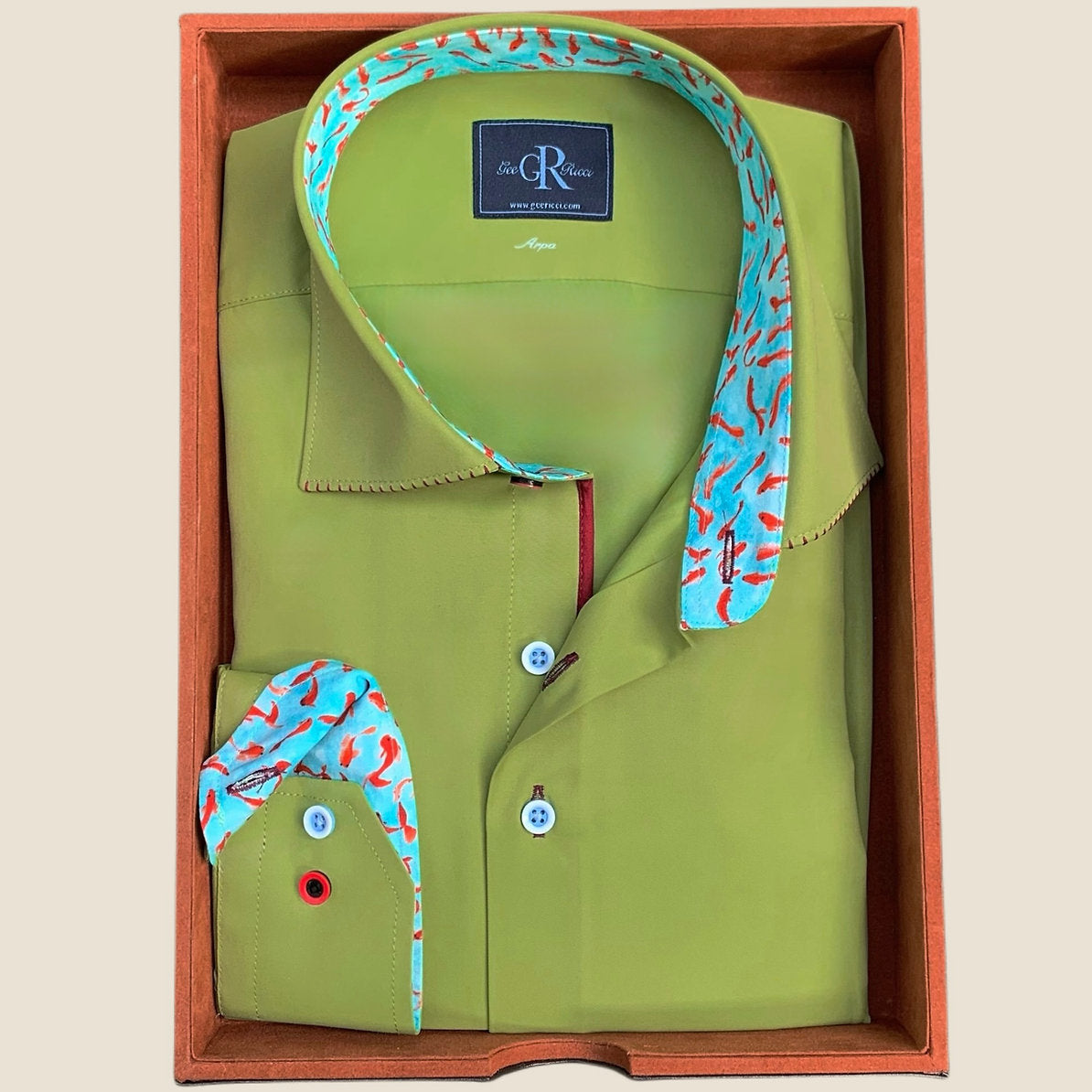 Light Green Koi Shirt