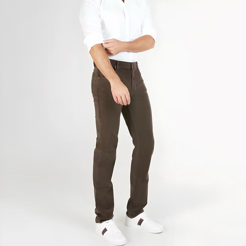 Brown Moleskin Jeans