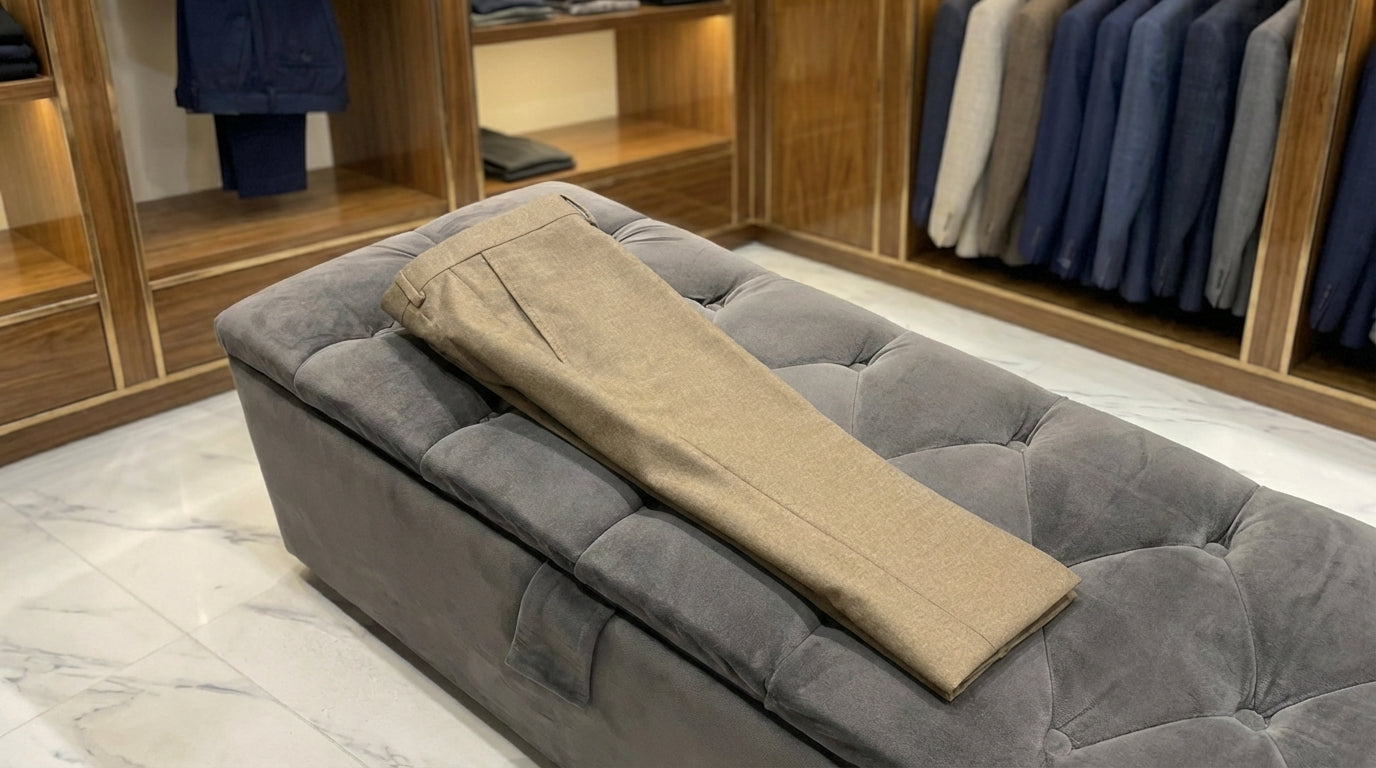 Flannel Trousers — Made in Italy