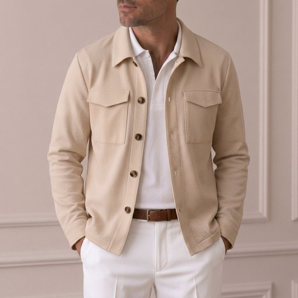 Beige Riviera Overshirt