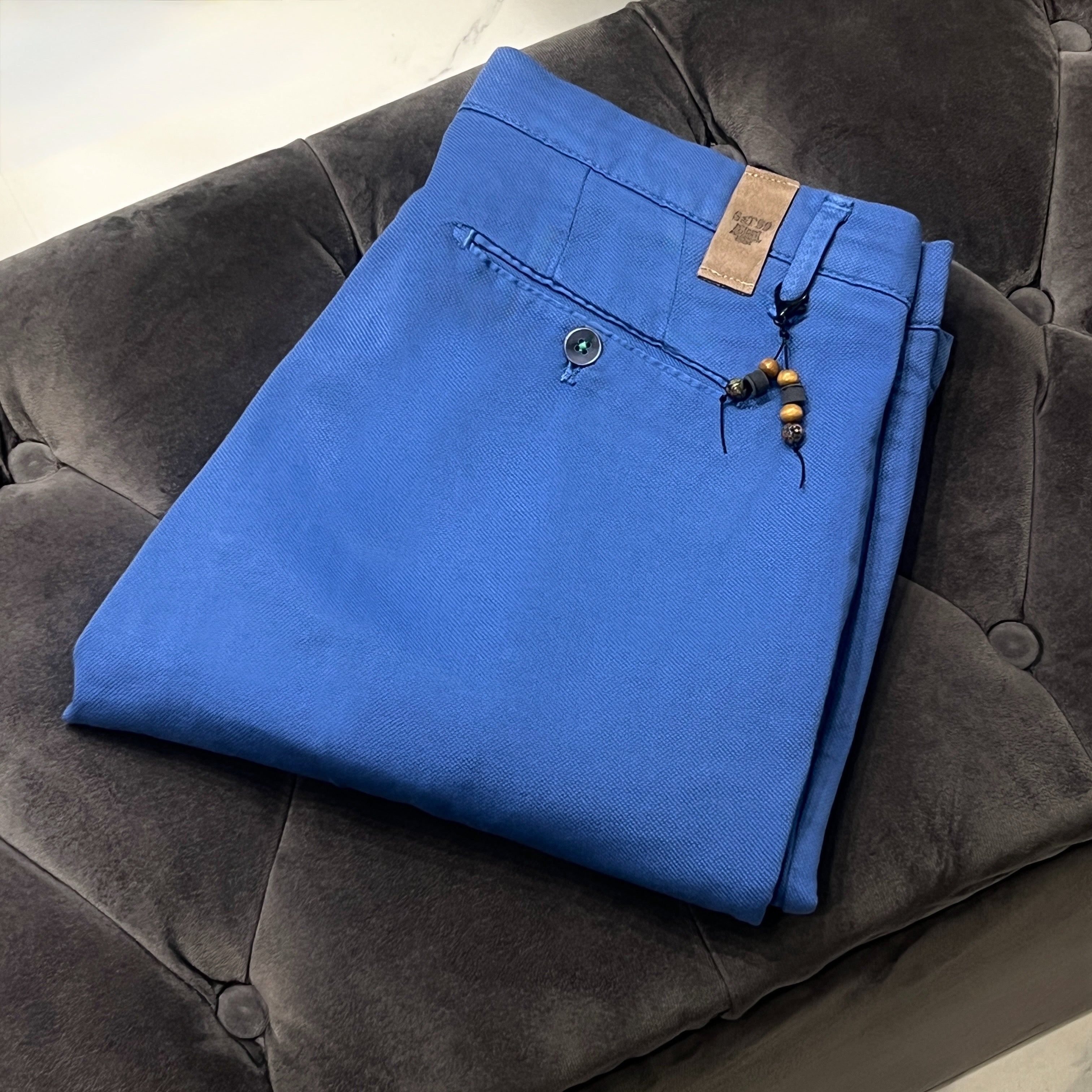Birdseye Royal Blue Chinos