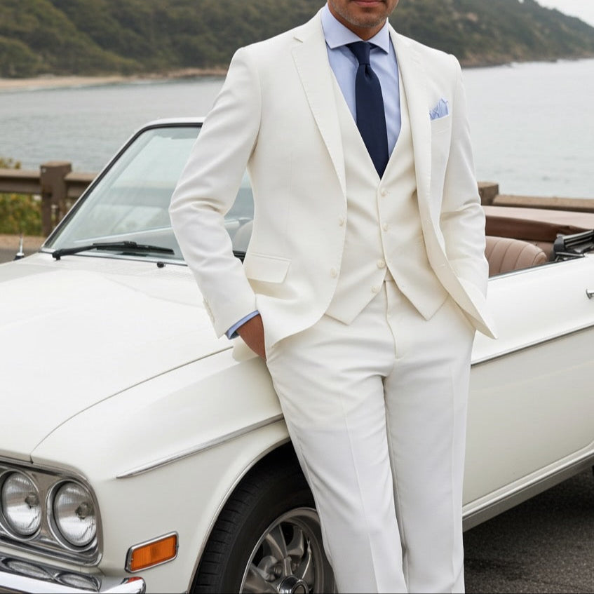 Off-White Three-Piece Suit