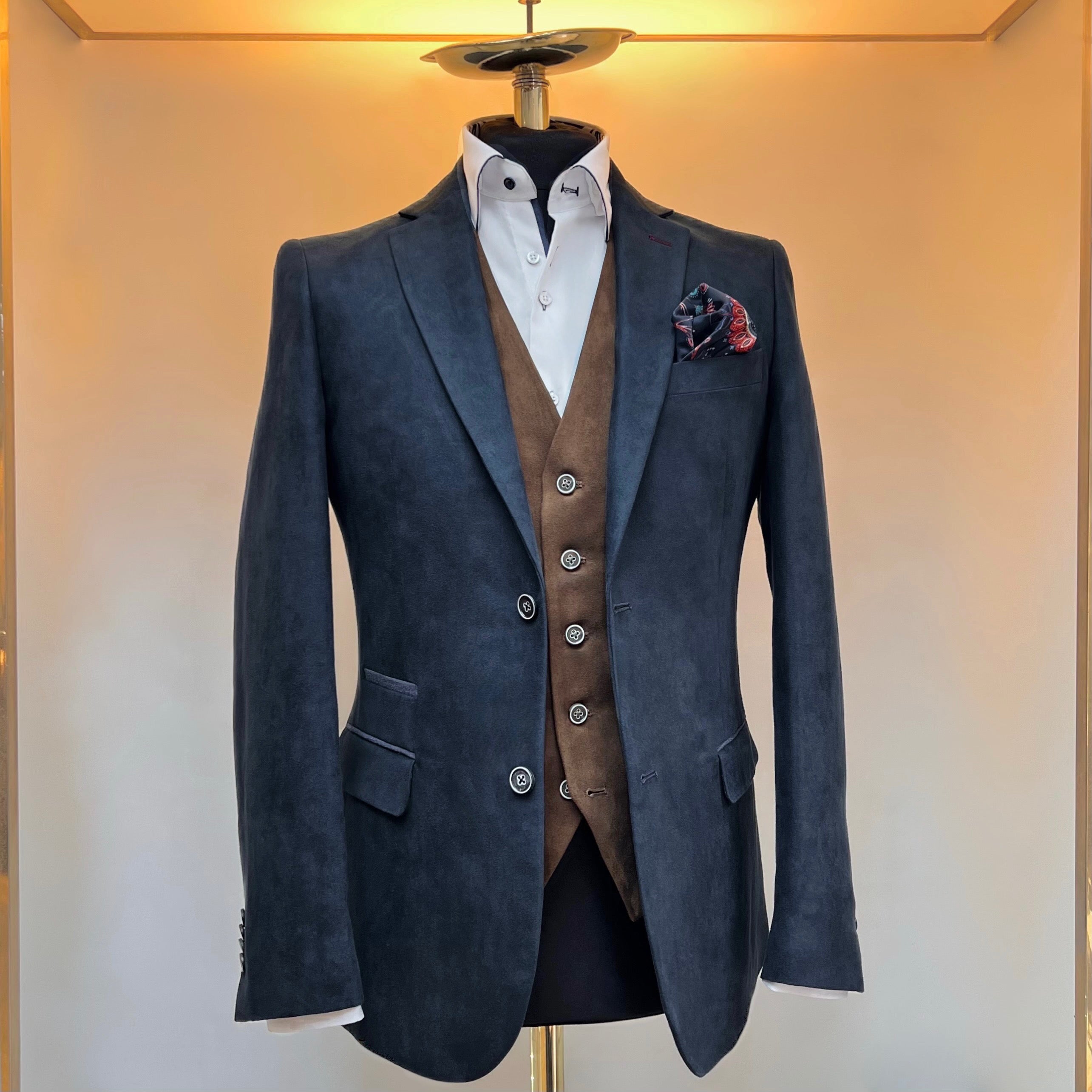 Navy Alcantara Blazer