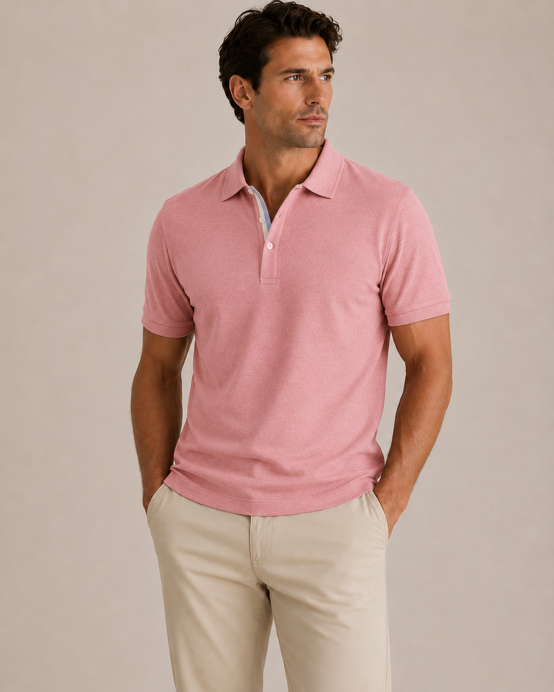 Aqua Piqué Polo - Regular Fit