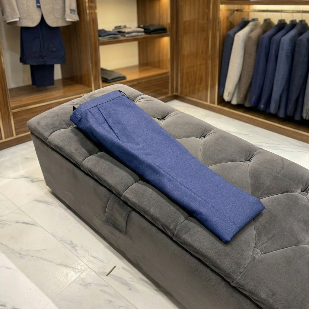 Flannel Trousers — Made in Italy