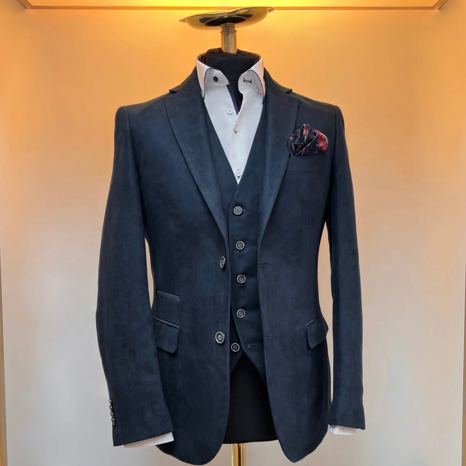 Navy Alcantara Blazer