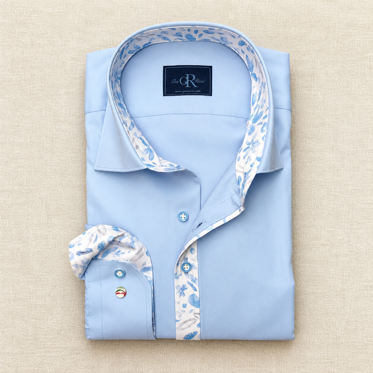 Blue Santorini Shirt