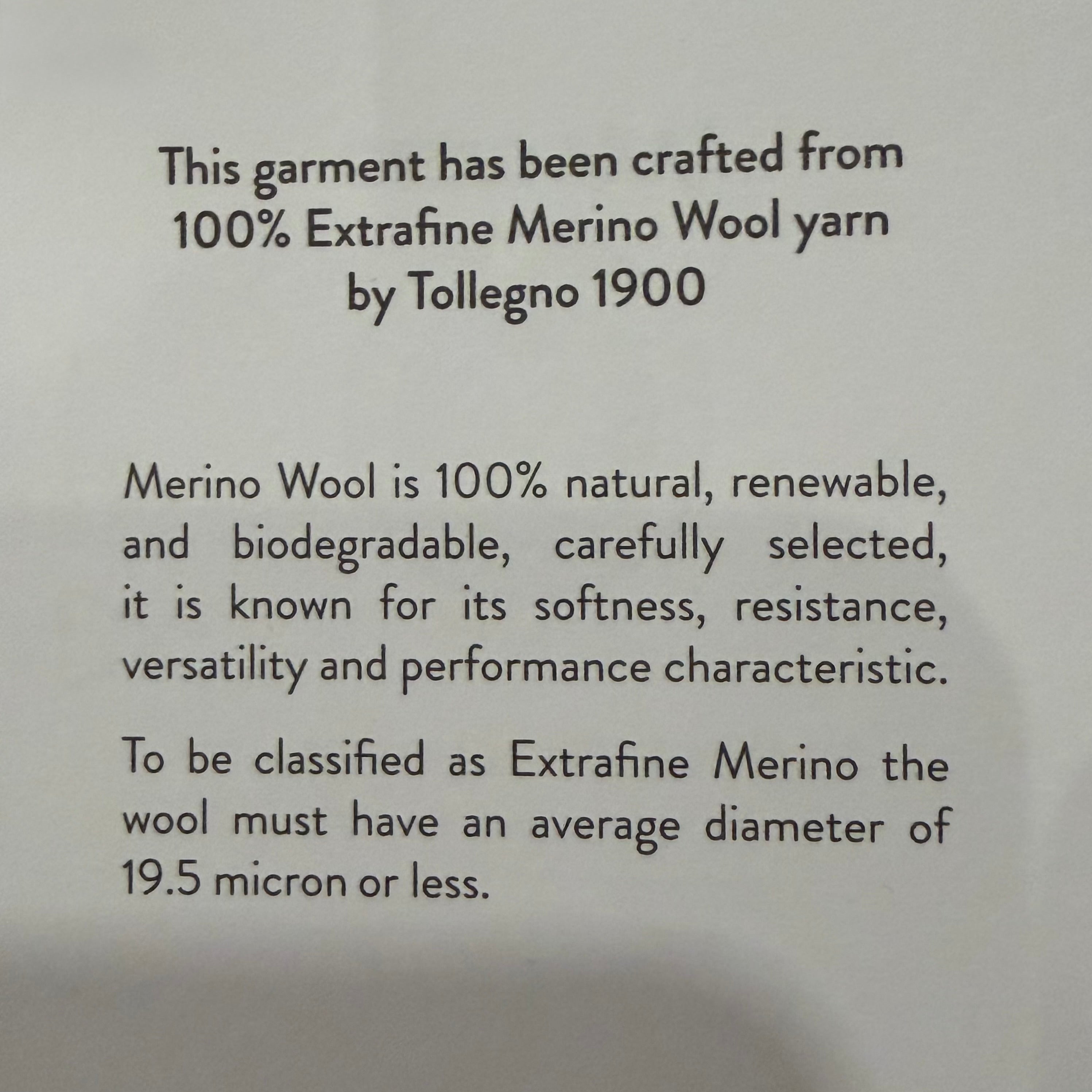 Merino Wool Mock Neck Knit – Light Grey | Made in Italy