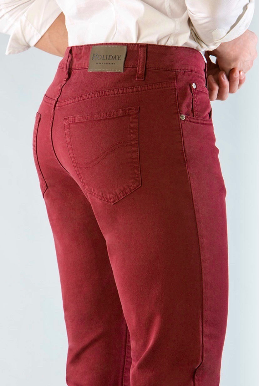 Red Panama Jeans