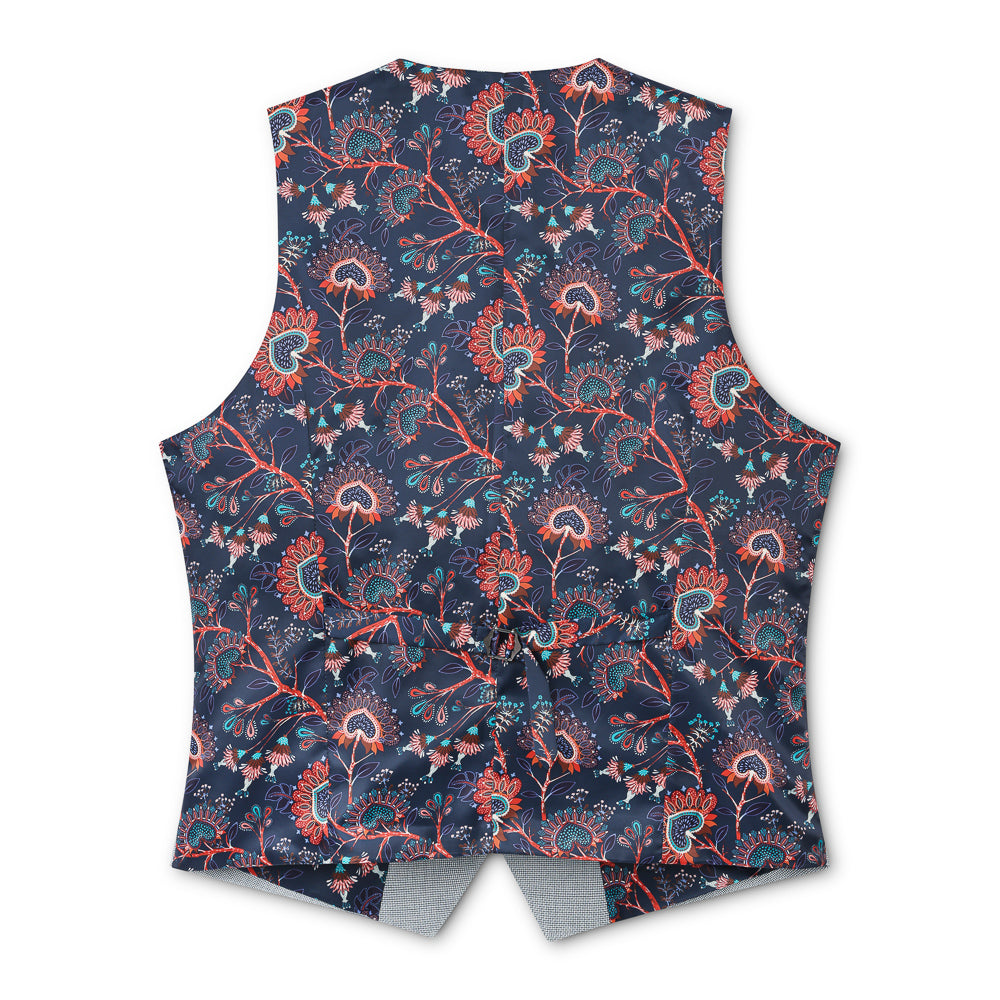 Frost Grey Birdseye Waistcoat