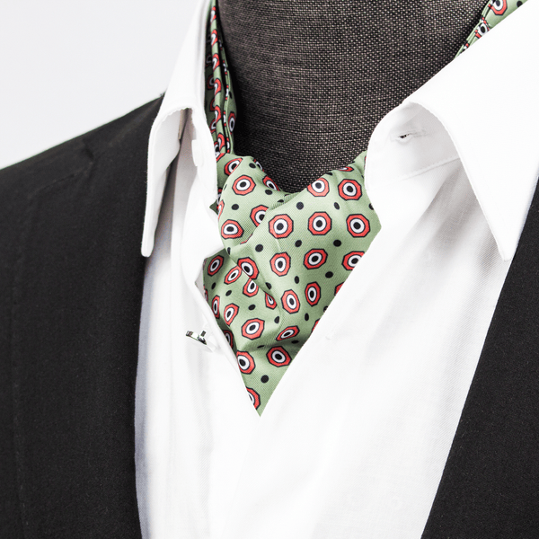 Sage Elegance Silk Cravat