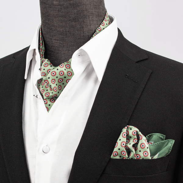 Sage Elegance Silk Cravat