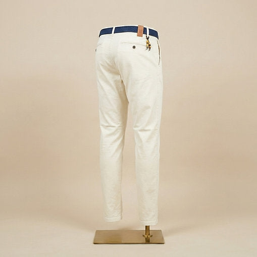 Birdseye Off White Chinos