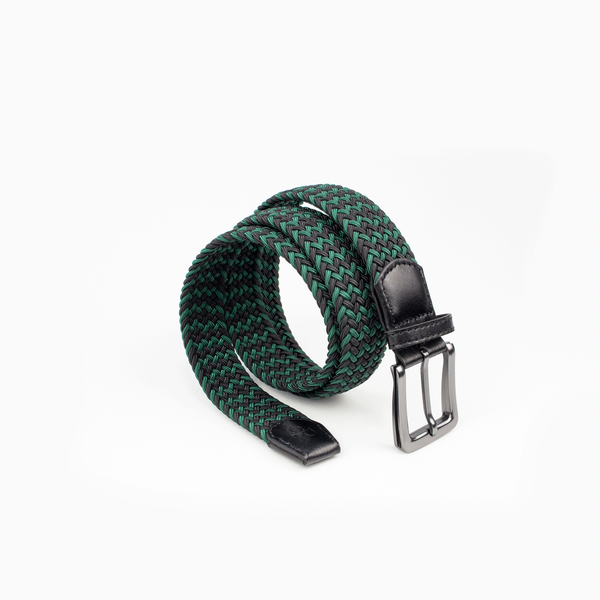 Emerald Night Braided Belt