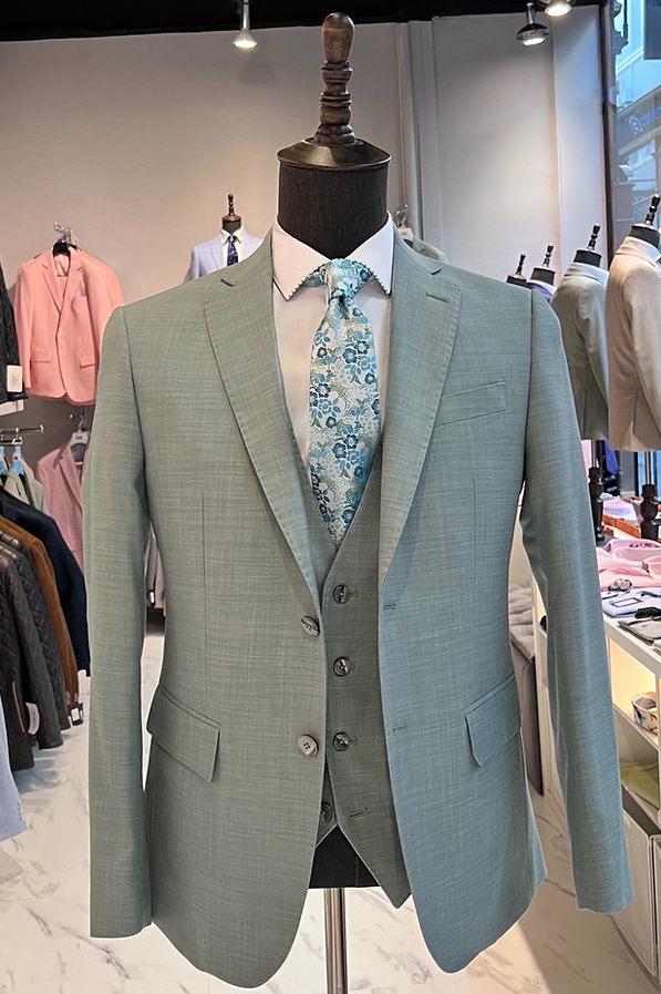 Aquamarine Three-Piece Suit