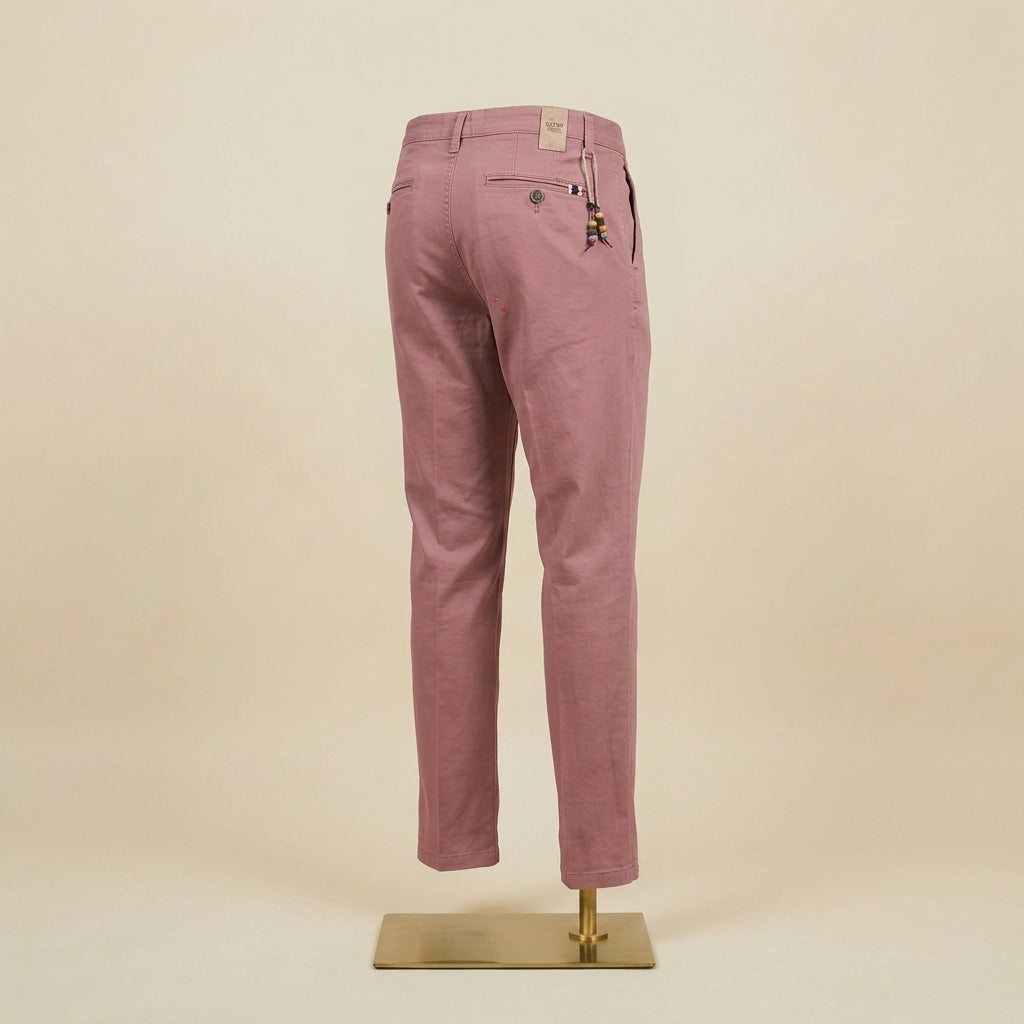Rose Cotton Chinos - Tailored Fit