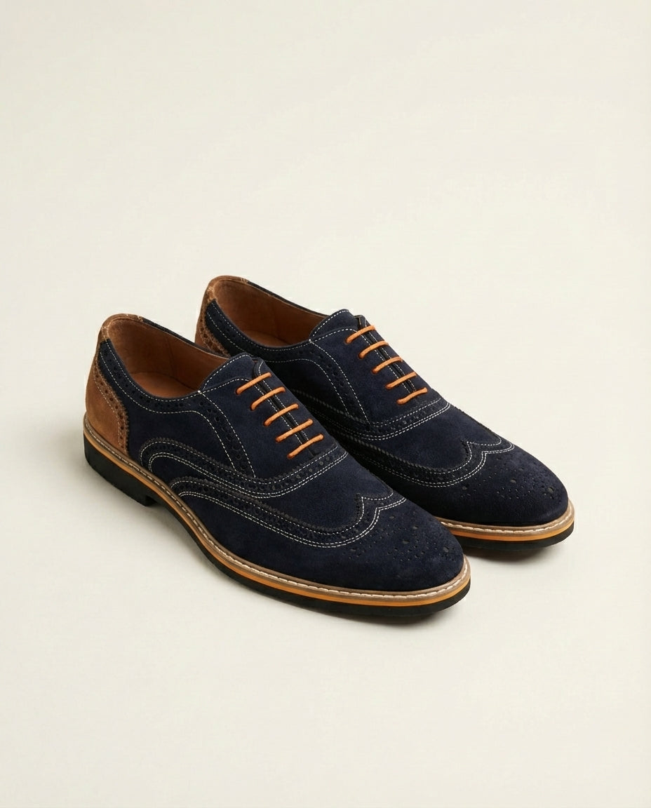 Dark Navy Urban Brogues
