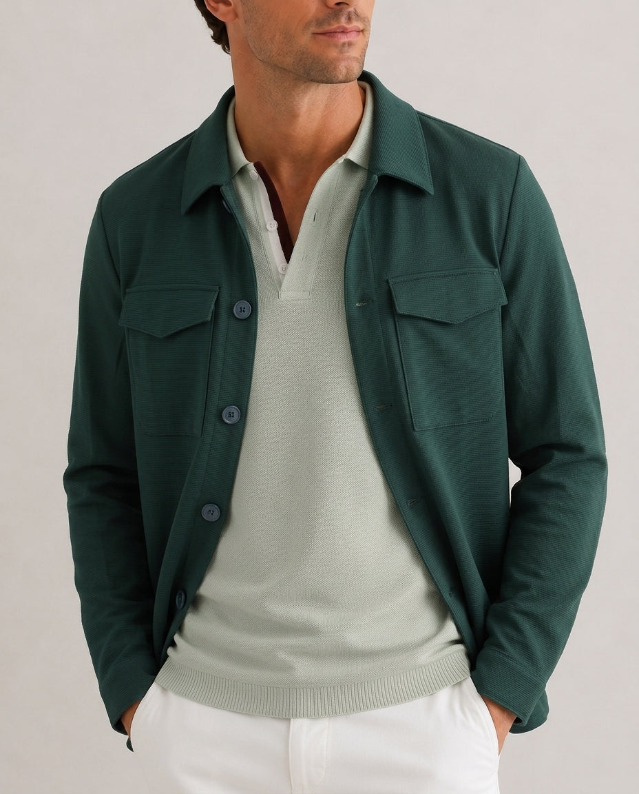 Green Riviera Overshirt