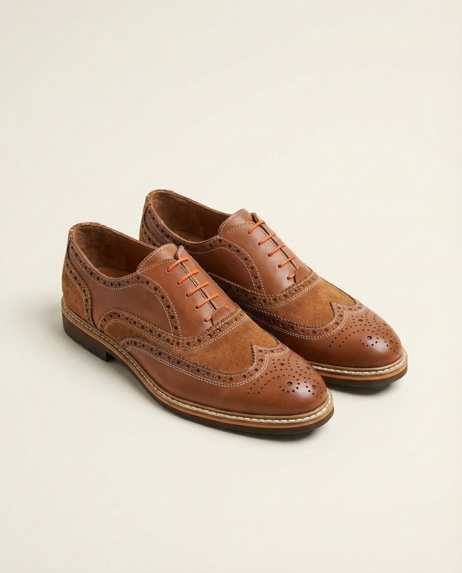 Tan Urban Brogues