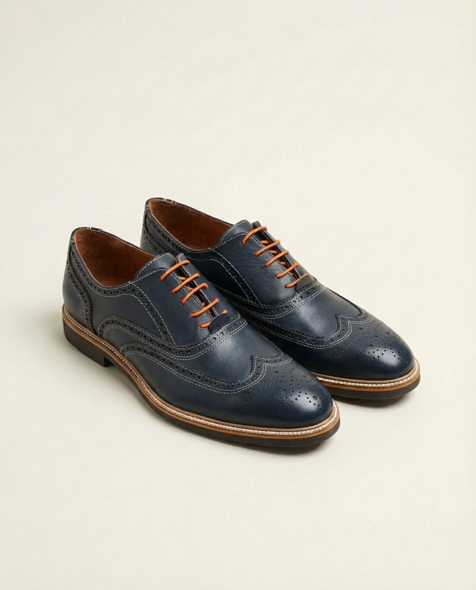 Navy Urban Brogues