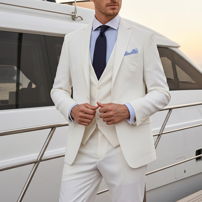 Off-White Three-Piece Suit