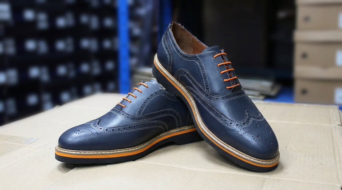 Navy Urban Brogues