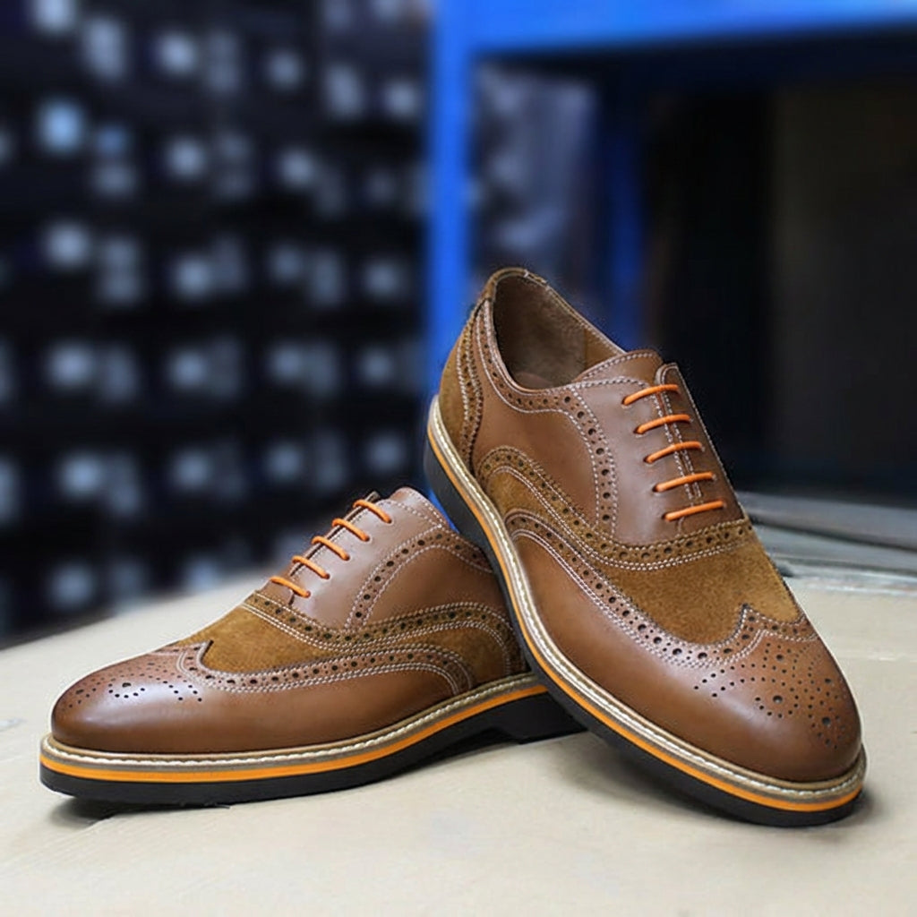 Tan Urban Brogues