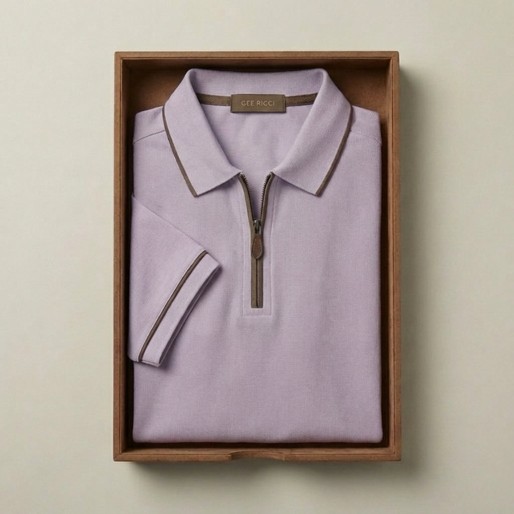 Lila Riviera Performance Polo