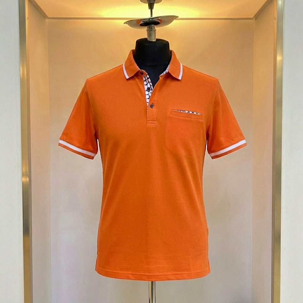 Sunset Riviera Egyptian Cotton Polo