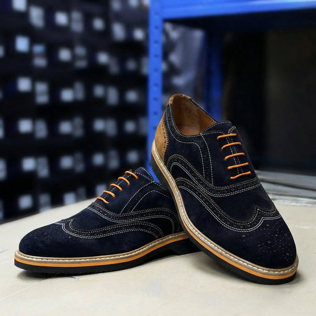 Dark Navy Urban Brogues