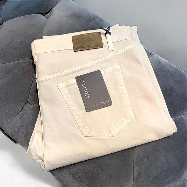Cream Panama Jeans