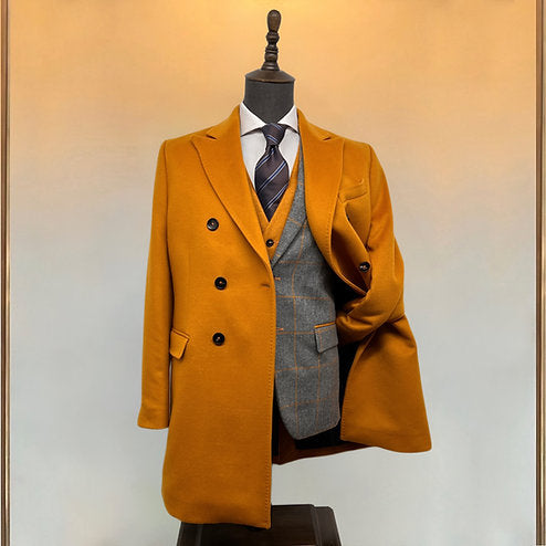 Mustard Piacenza Coat