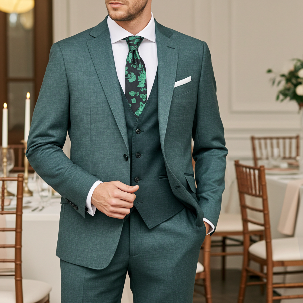 Lincoln Green Three-Piece Suit