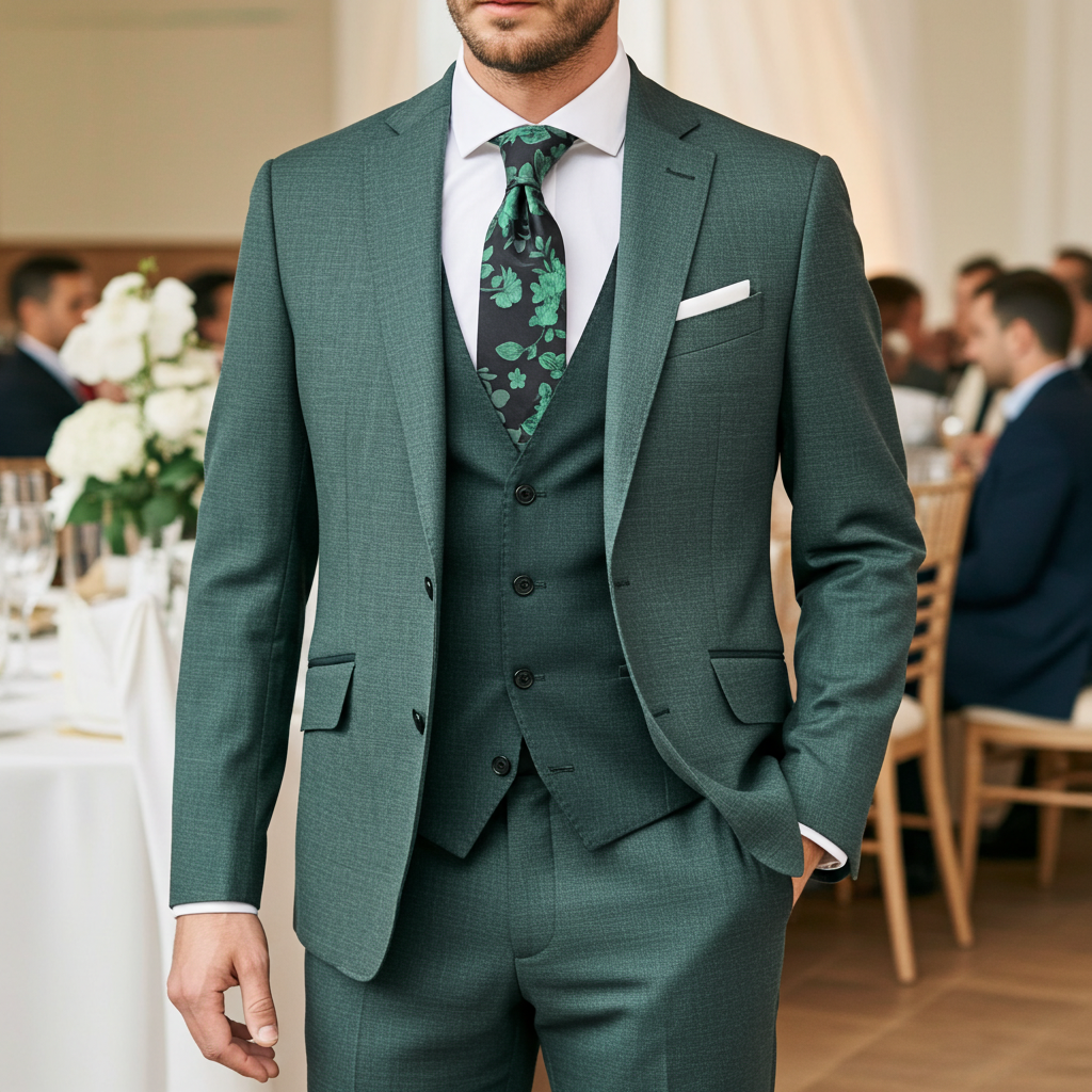 Lincoln Green Three-Piece Suit