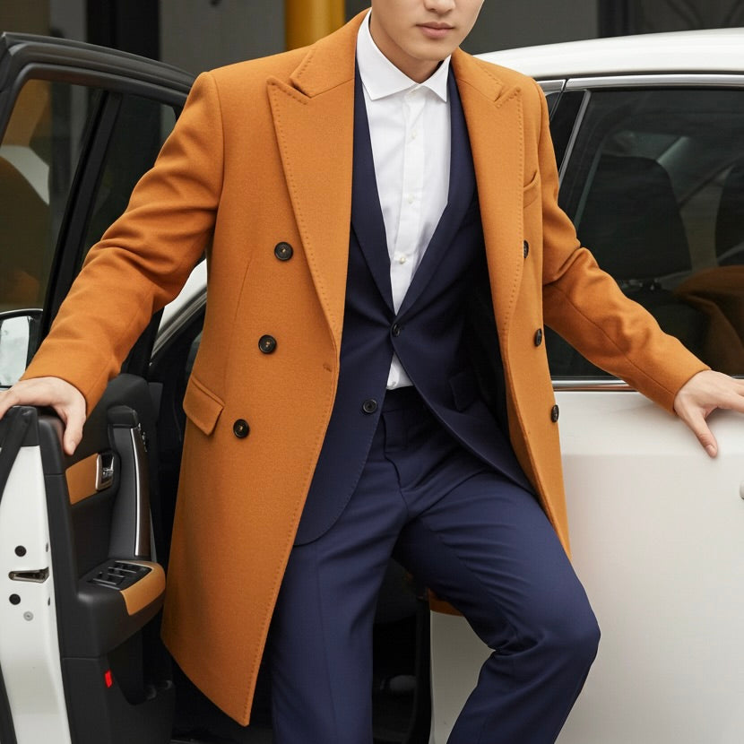 Mustard Piacenza Coat