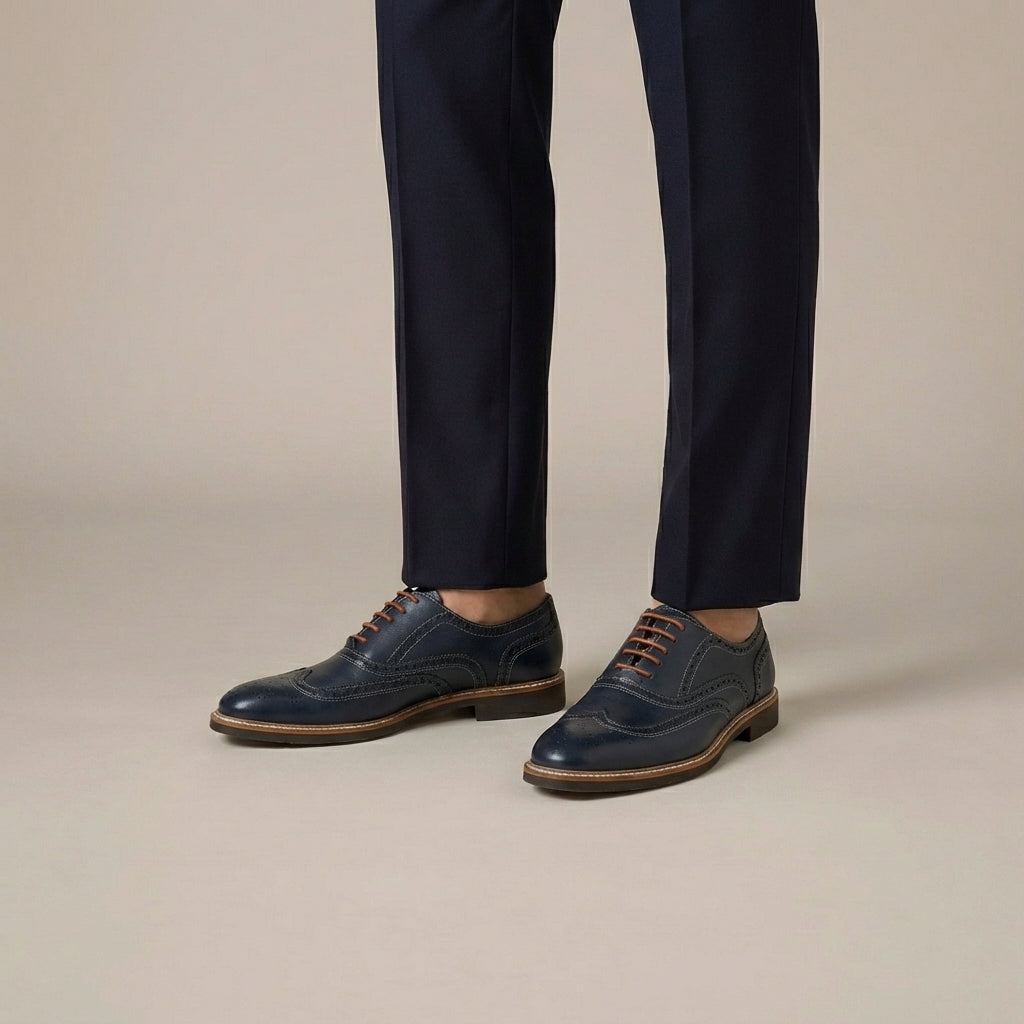 Navy Urban Brogues