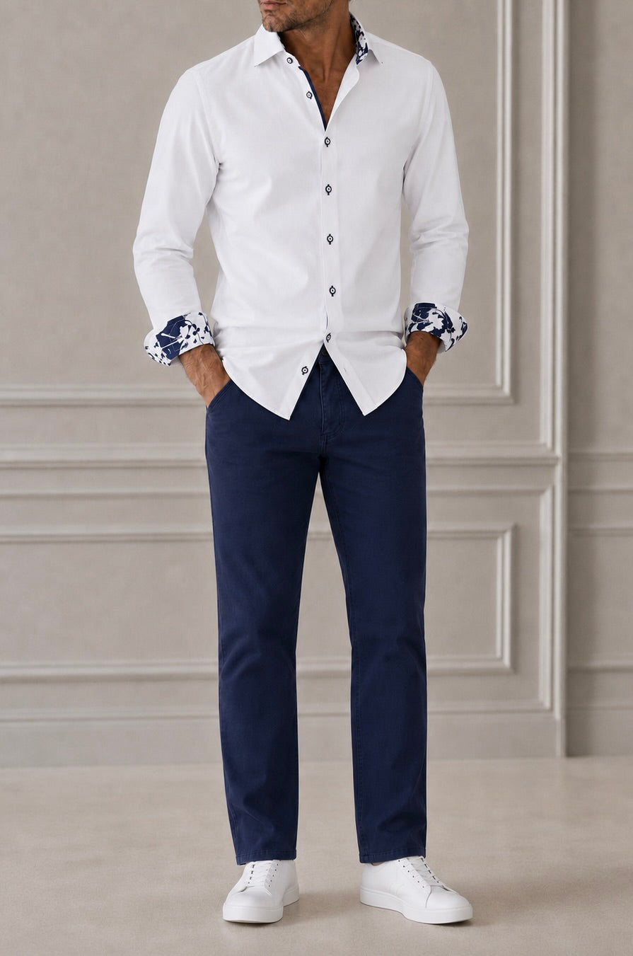 Havana Straight Leg Jeans – Portofino Navy
