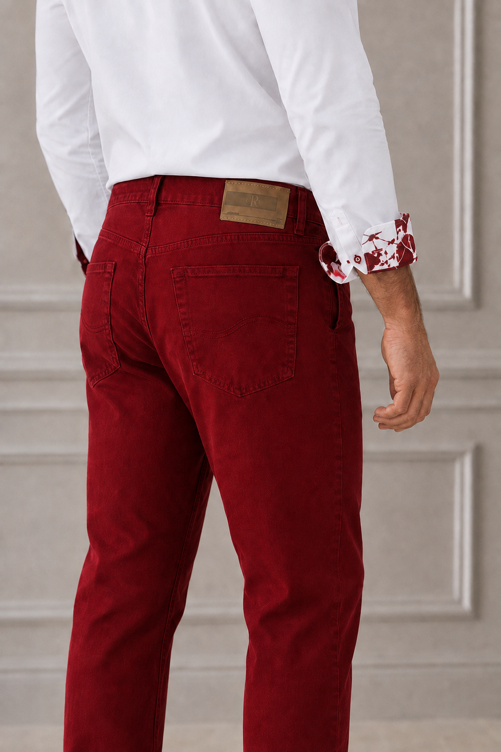 Havana Straight Leg Jeans – Venetian Red