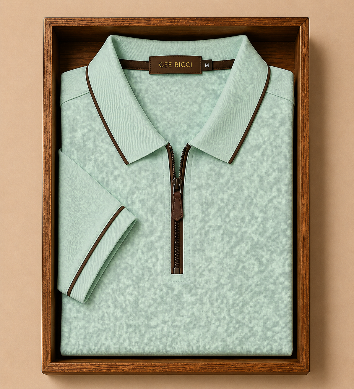 Spearmint Riviera  Performance Polo