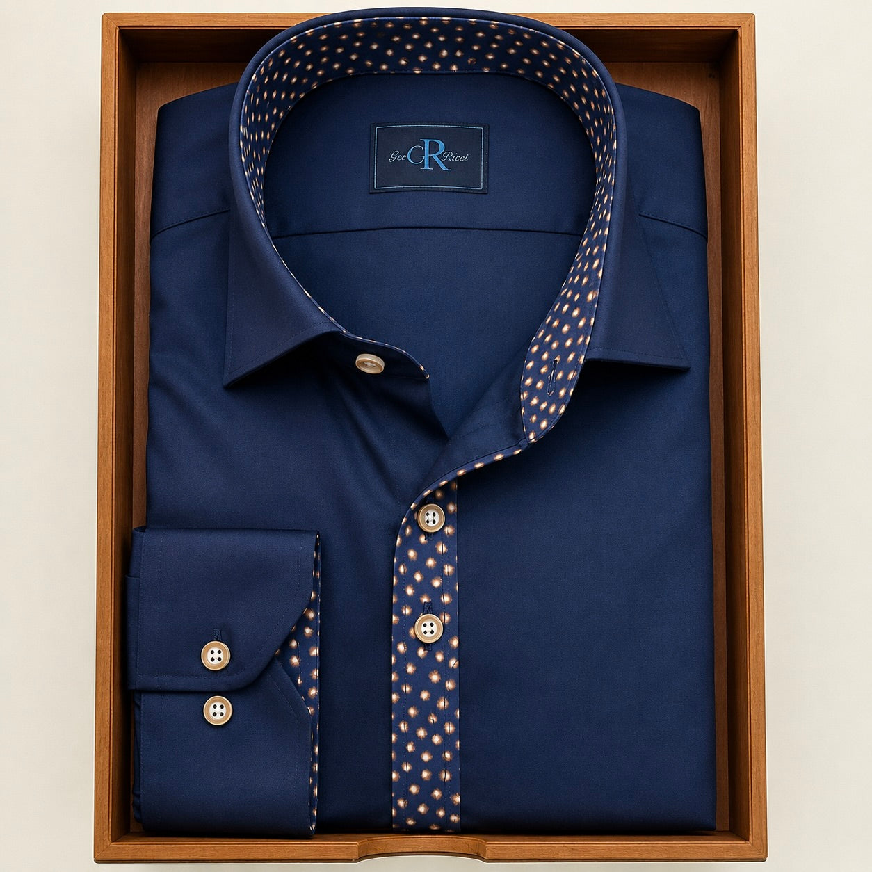 Midnight Sky Lantern – Contrast Placket
