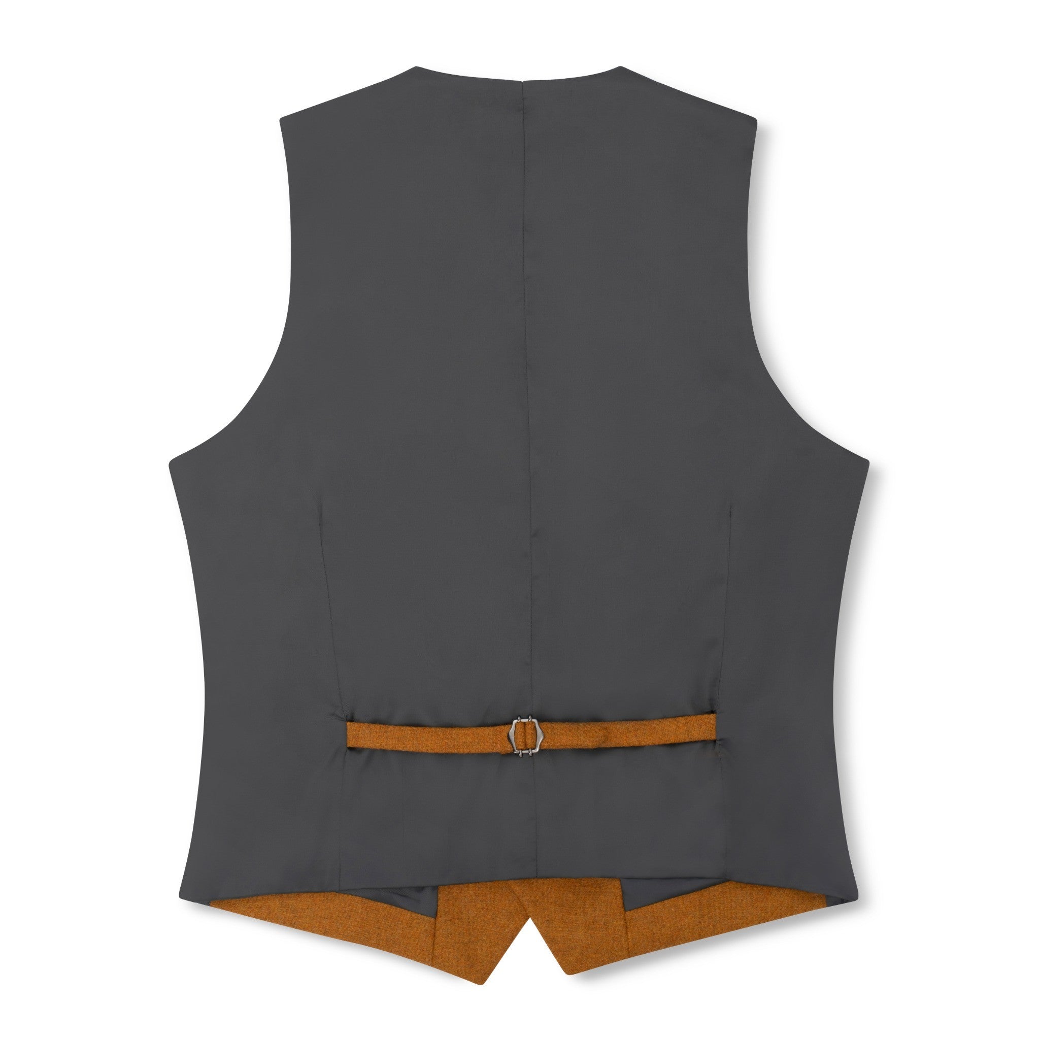 Mustard Wool Waistcoat - Made in Italy