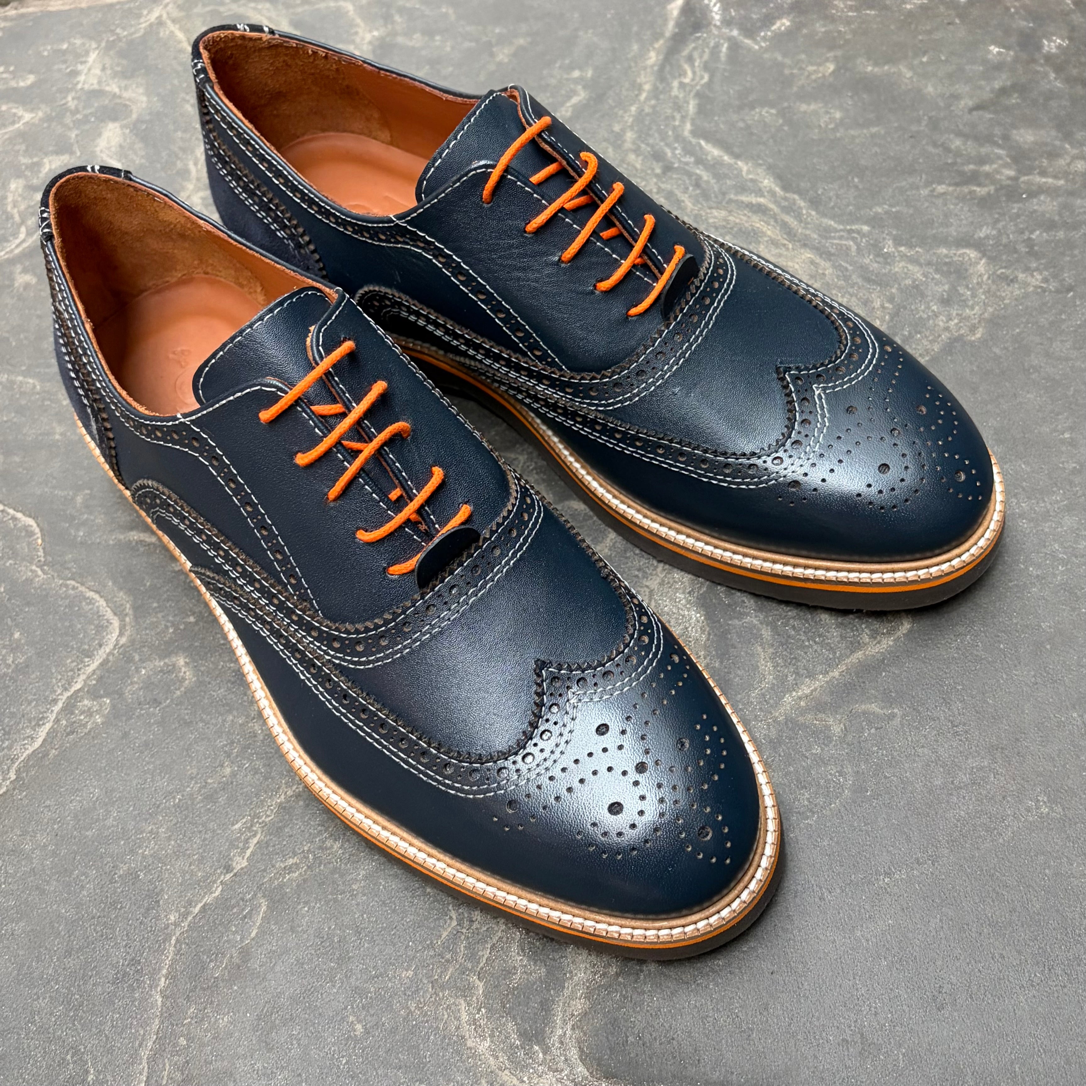 Navy Urban Brogues