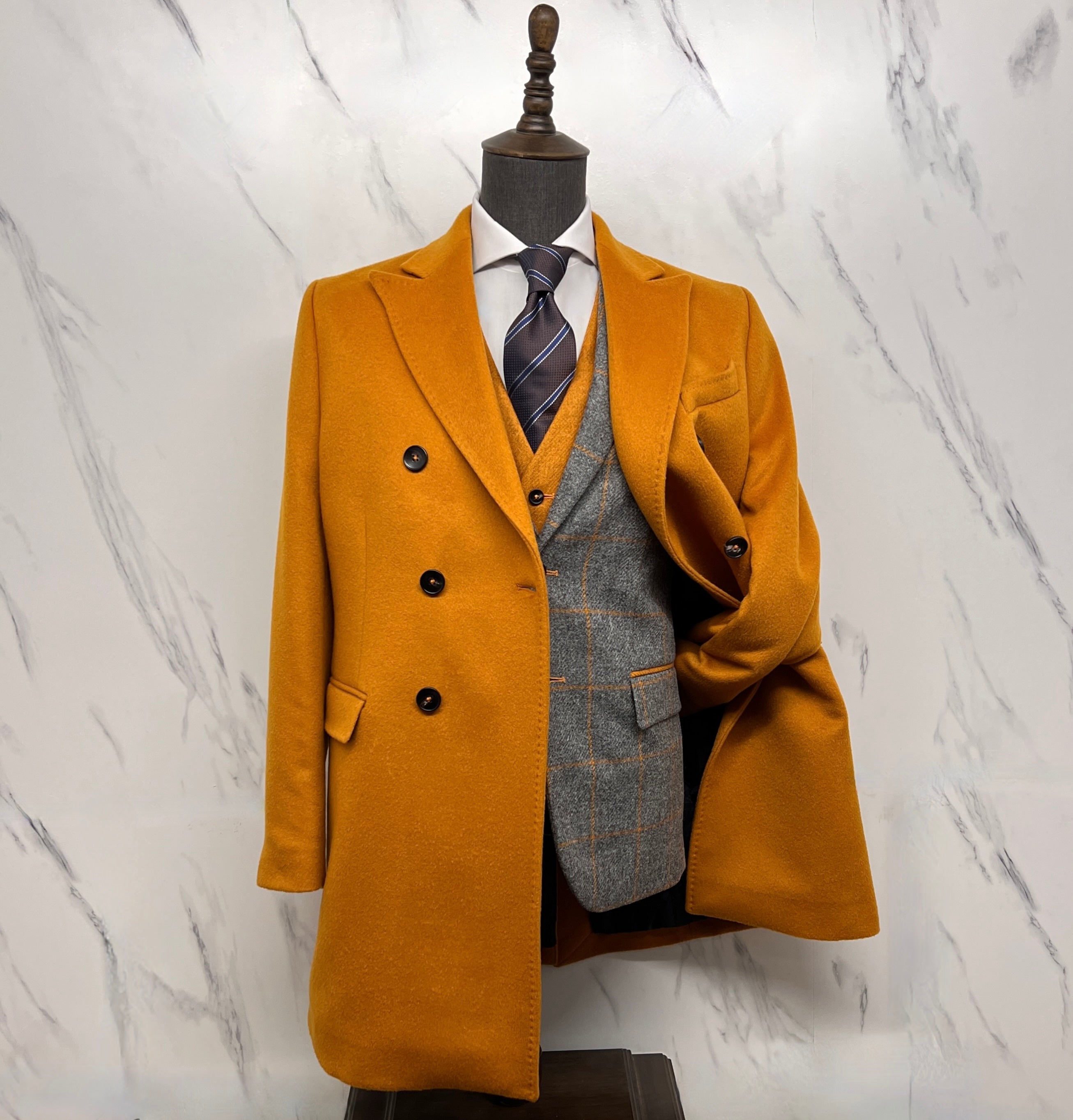 Piacenza Double Breasted Overcoat