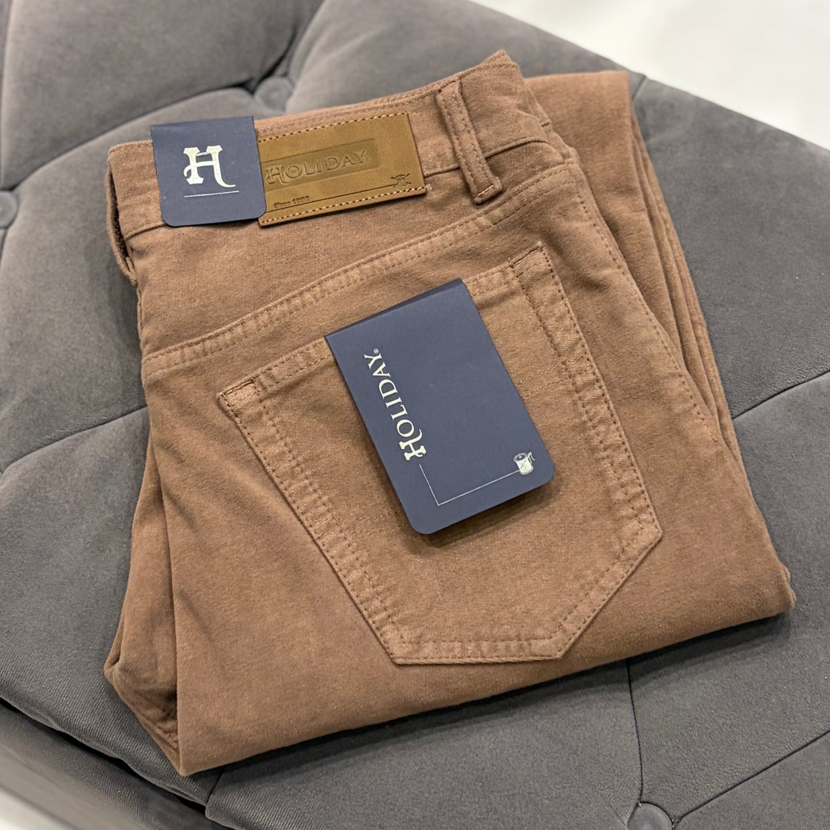 Camel Moleskin Jeans