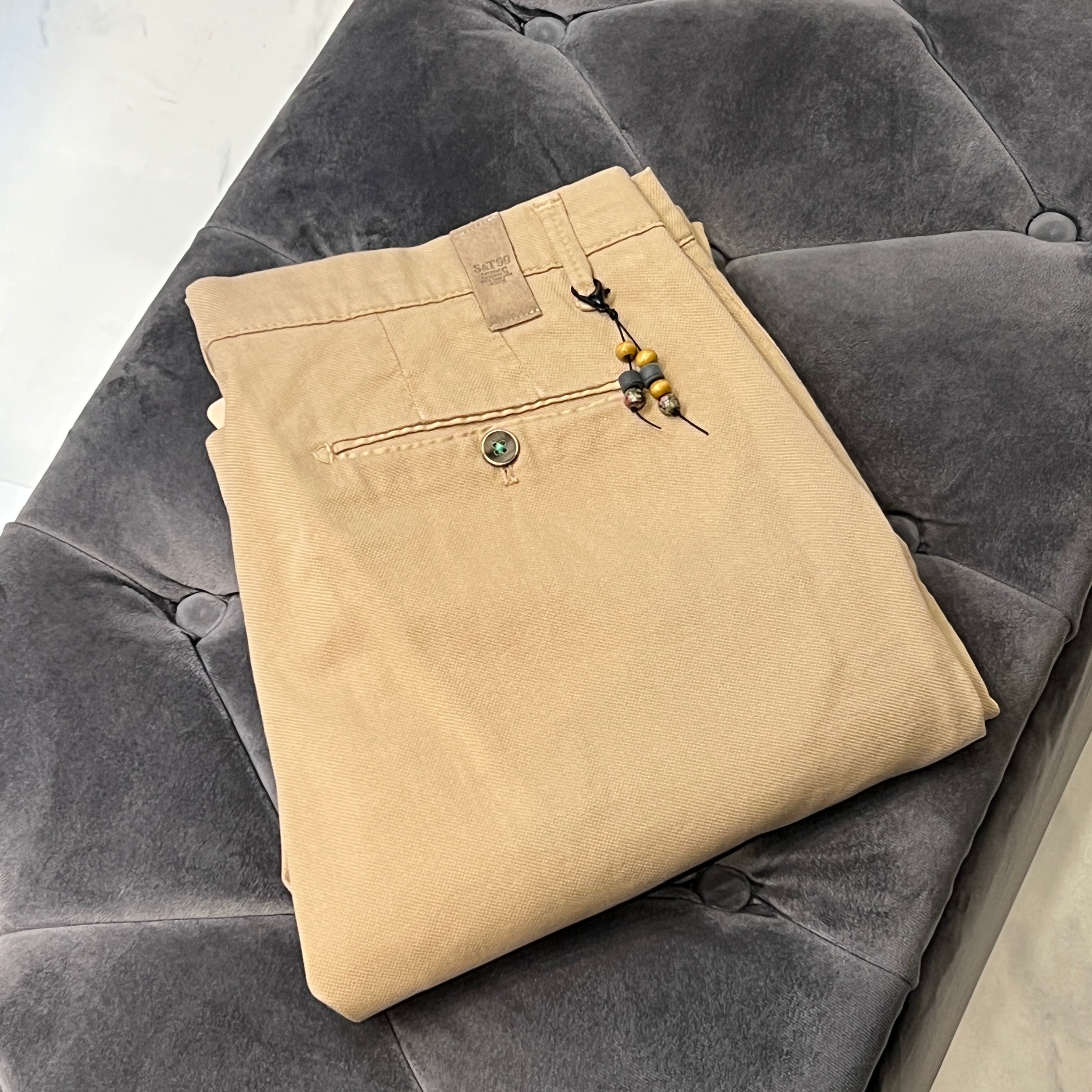 Birdseye Sand Chinos